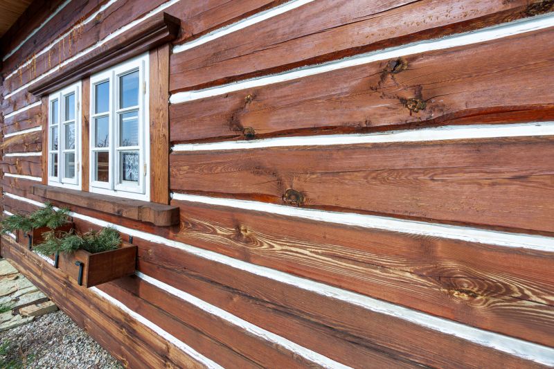 Newly Installed Wood Siding